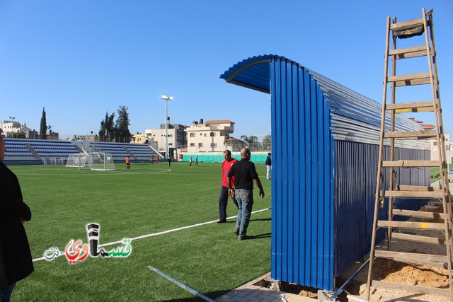  فيديو: سماء الملعب الشرقي يسطع بالأضواء ورمزي بدير  هذه لحظة تاريخية وننتظر الرئيس عادل بدير ليضيء سماء الملعب    